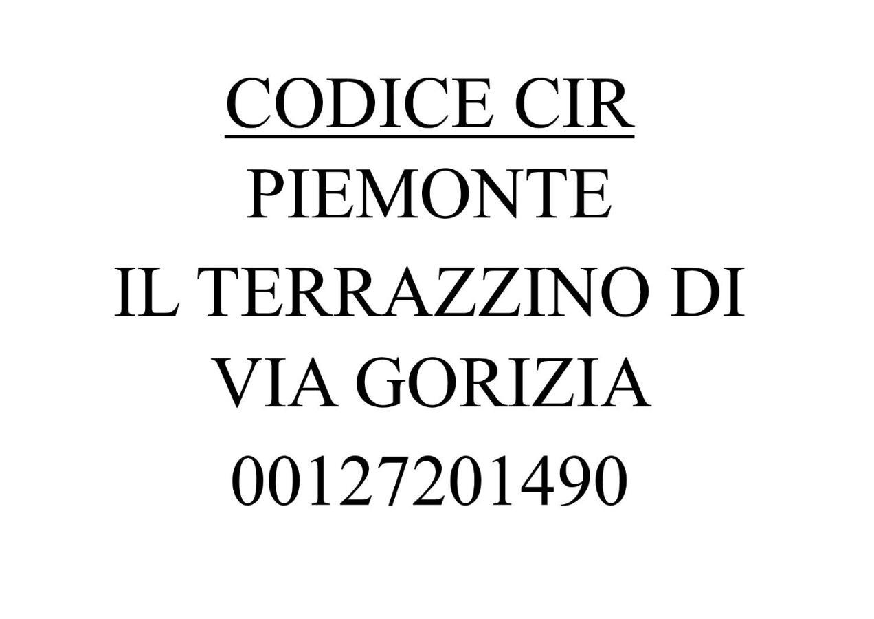 Il Terrazzino Di Via Gorizia Daire Torino Dış mekan fotoğraf